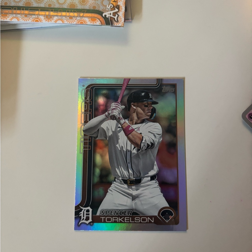 Topps Series 2 2025 series two Baseball Card with Spencer Torkelson Silver Pack